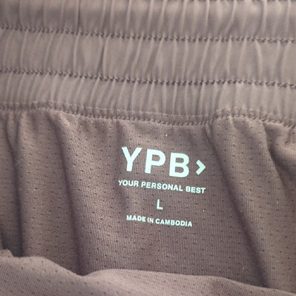 Abercrombie & Fitch Dark Brown Athletic Shorts - Picture 3 of 3